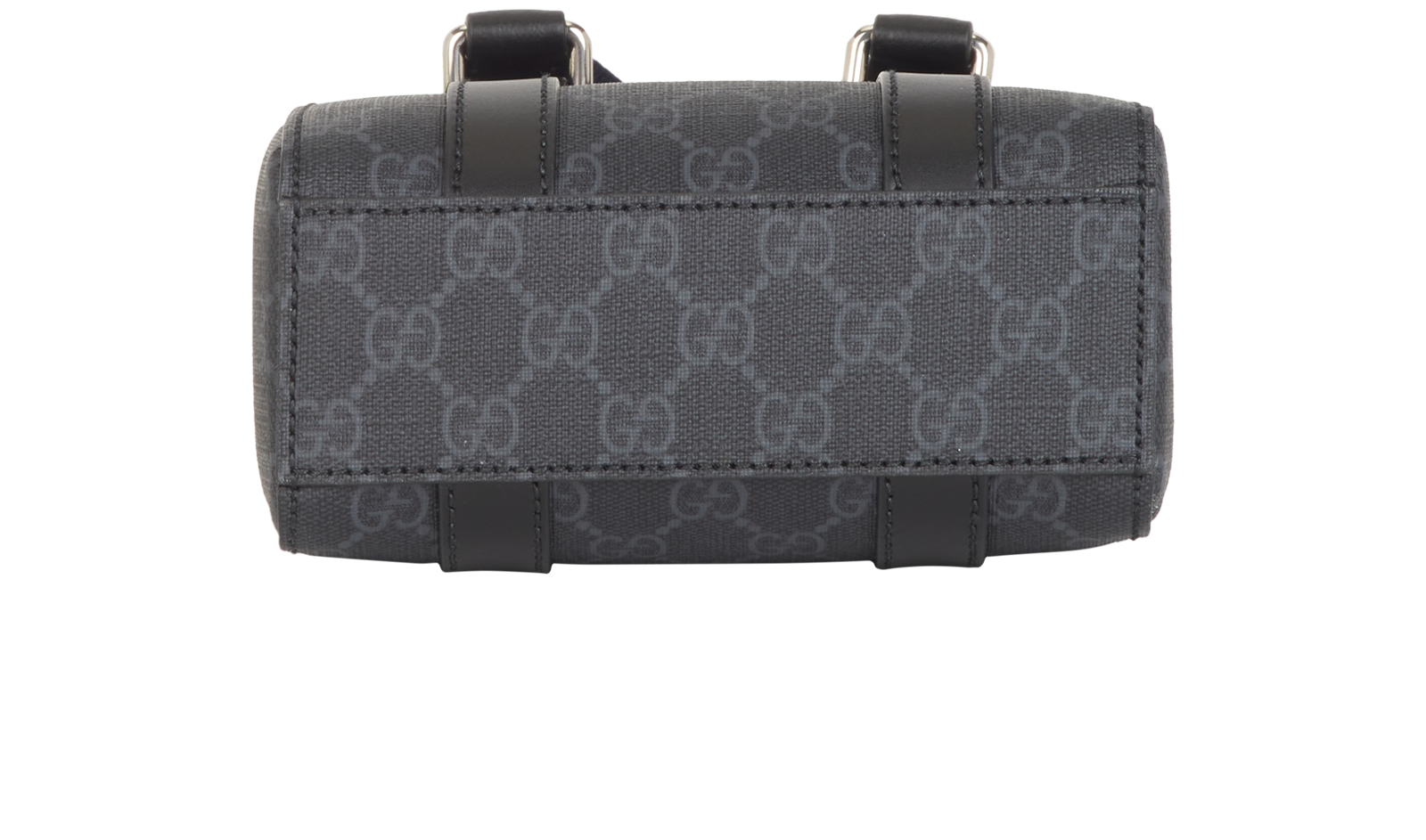 GG Supreme Mini Tote, &pound;595, Handbags, Black, Canvas, Top view